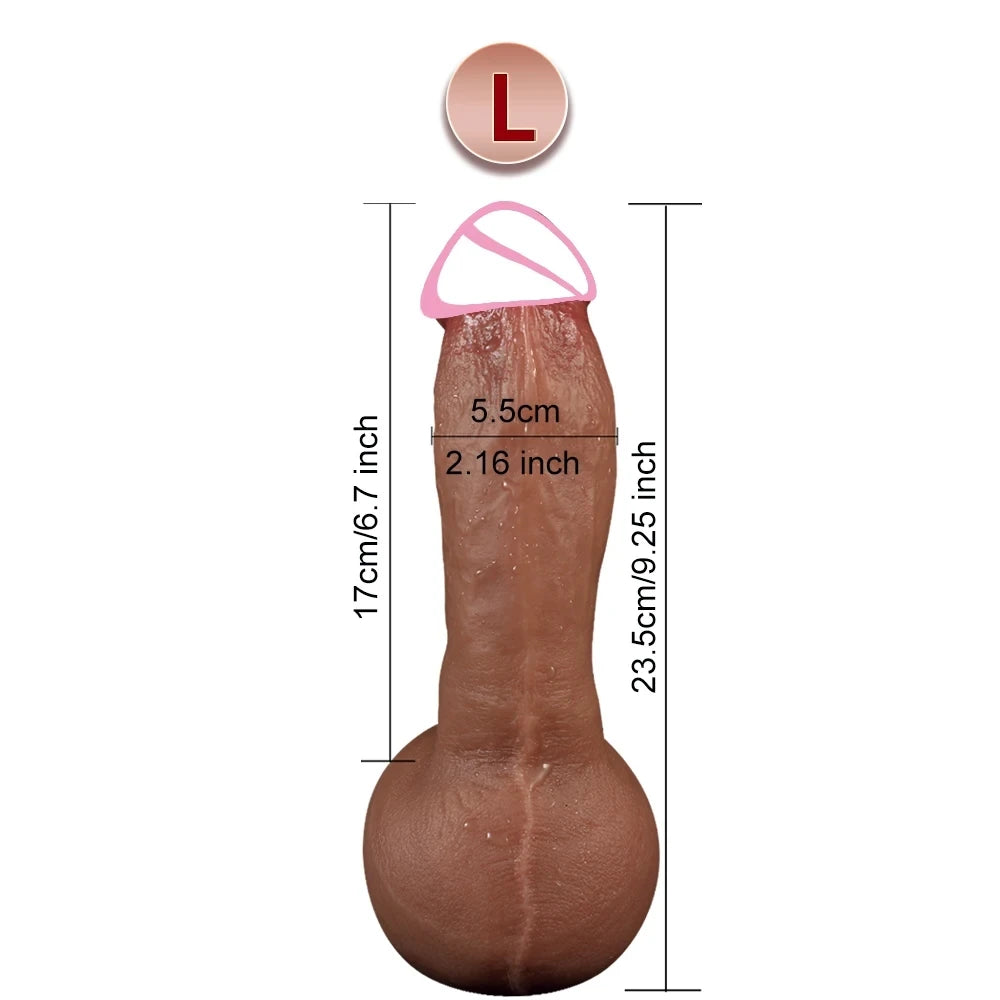Realistic Dildo Big Penis Soft Dildos Female Masturbation Sex Toy