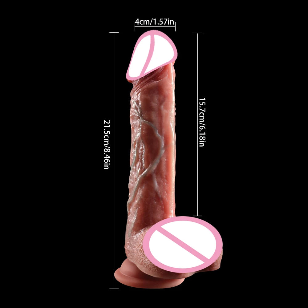 Realistic Dildo Big Penis Soft Dildos Female Masturbation Sex Toy