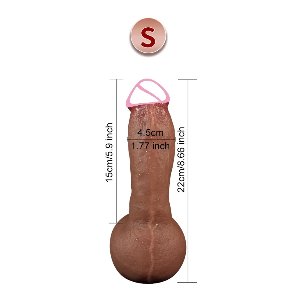 Realistic Dildo Big Penis Soft Dildos Female Masturbation Sex Toy