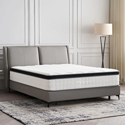 12 Inch Mattress with Memory Foam and Pocket Springs
